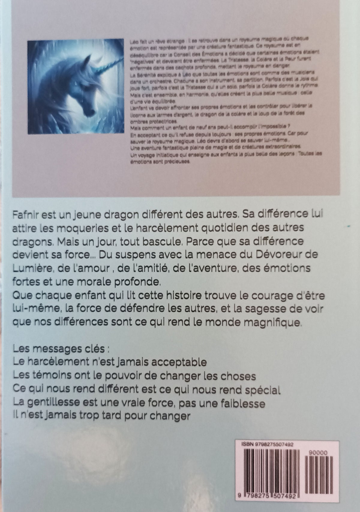 Contes féériques sur les Emotions et le Harcèlement