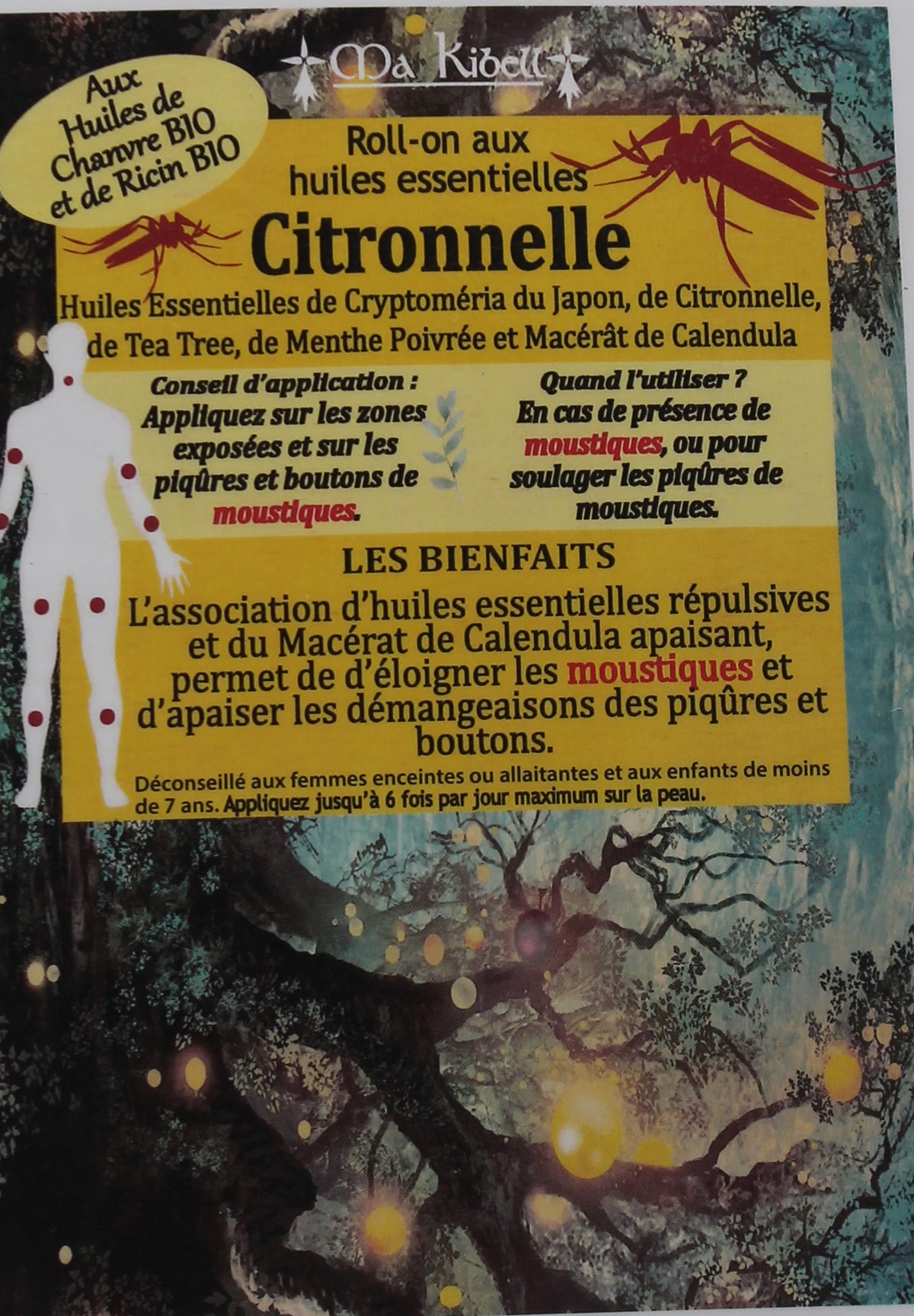 Roll-on aux huiles essentielles