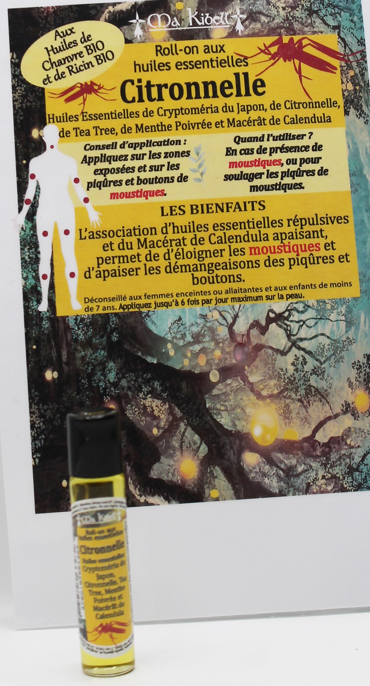 Roll-on aux huiles essentielles