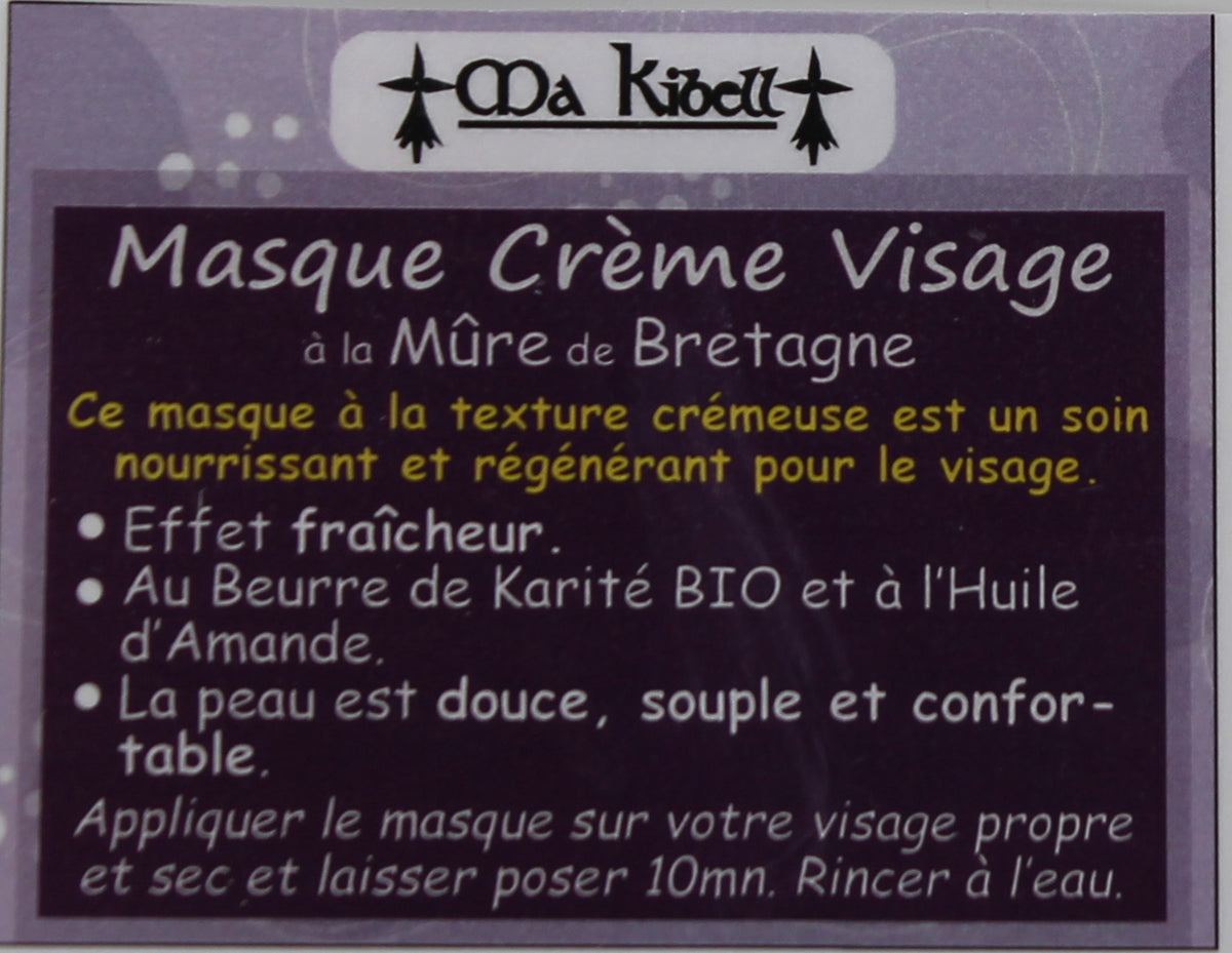 Masque Mûre de Bretagne Visage