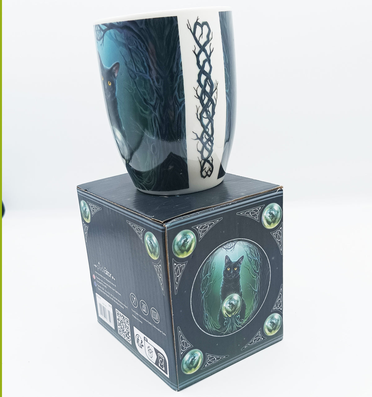 Mug chat et boule de magie