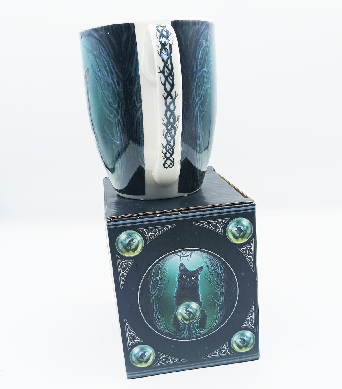 Mug chat et boule de magie