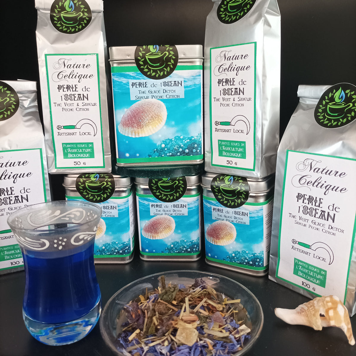 Perle de l&#39;océan Thé glacé