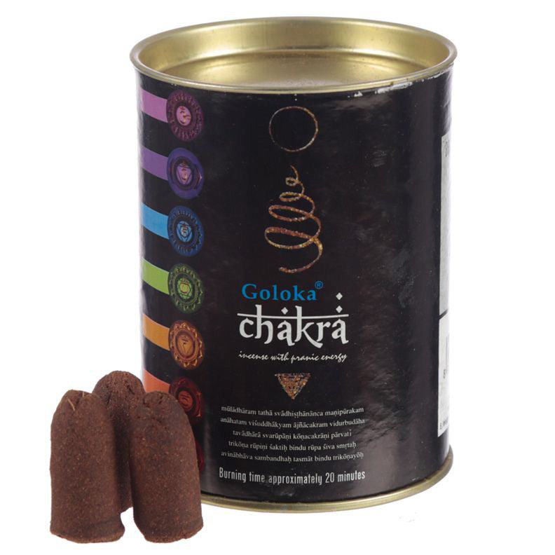 Cônes d&#39;encens Backflow Chakras