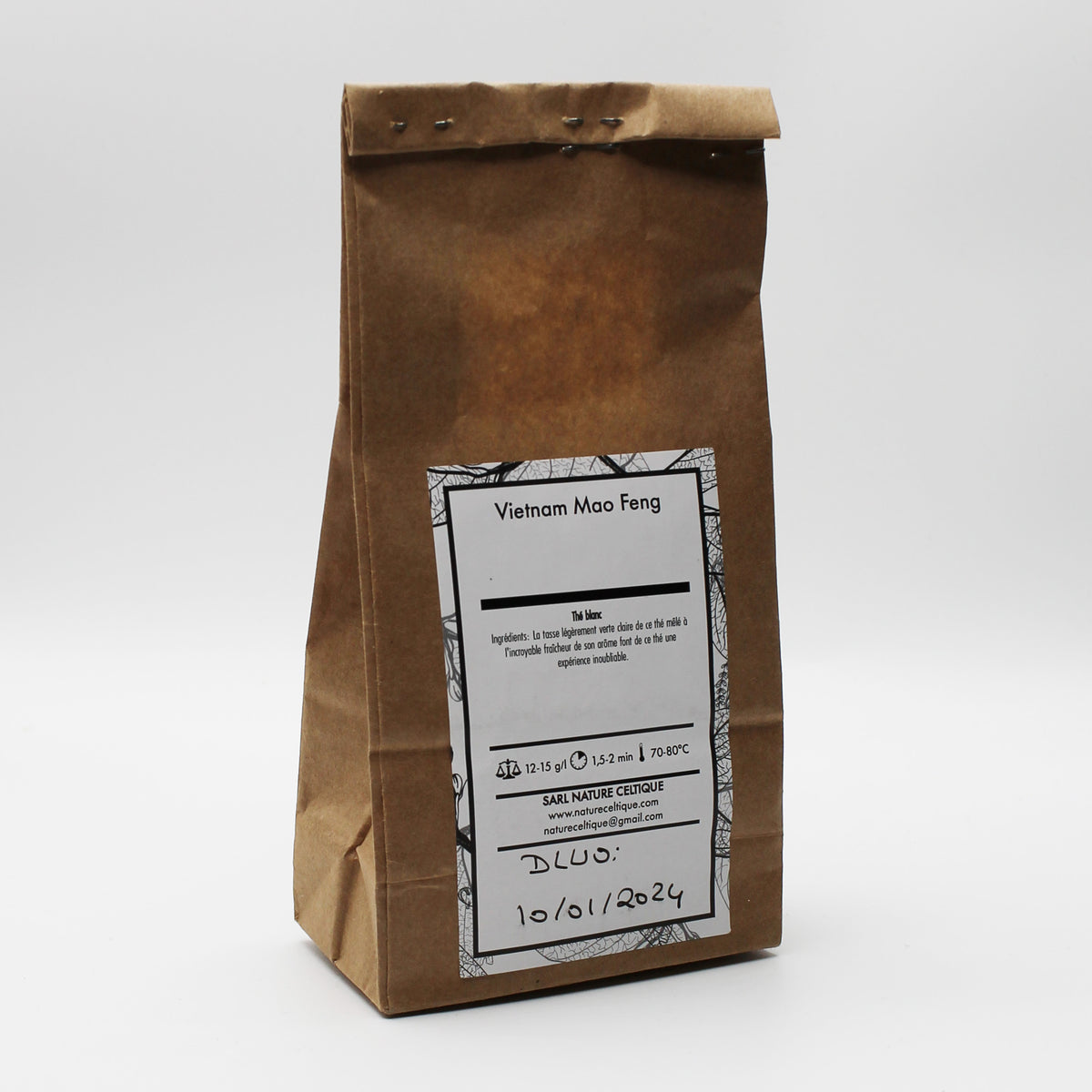 Thé blanc nature Vietnam Mao Feng