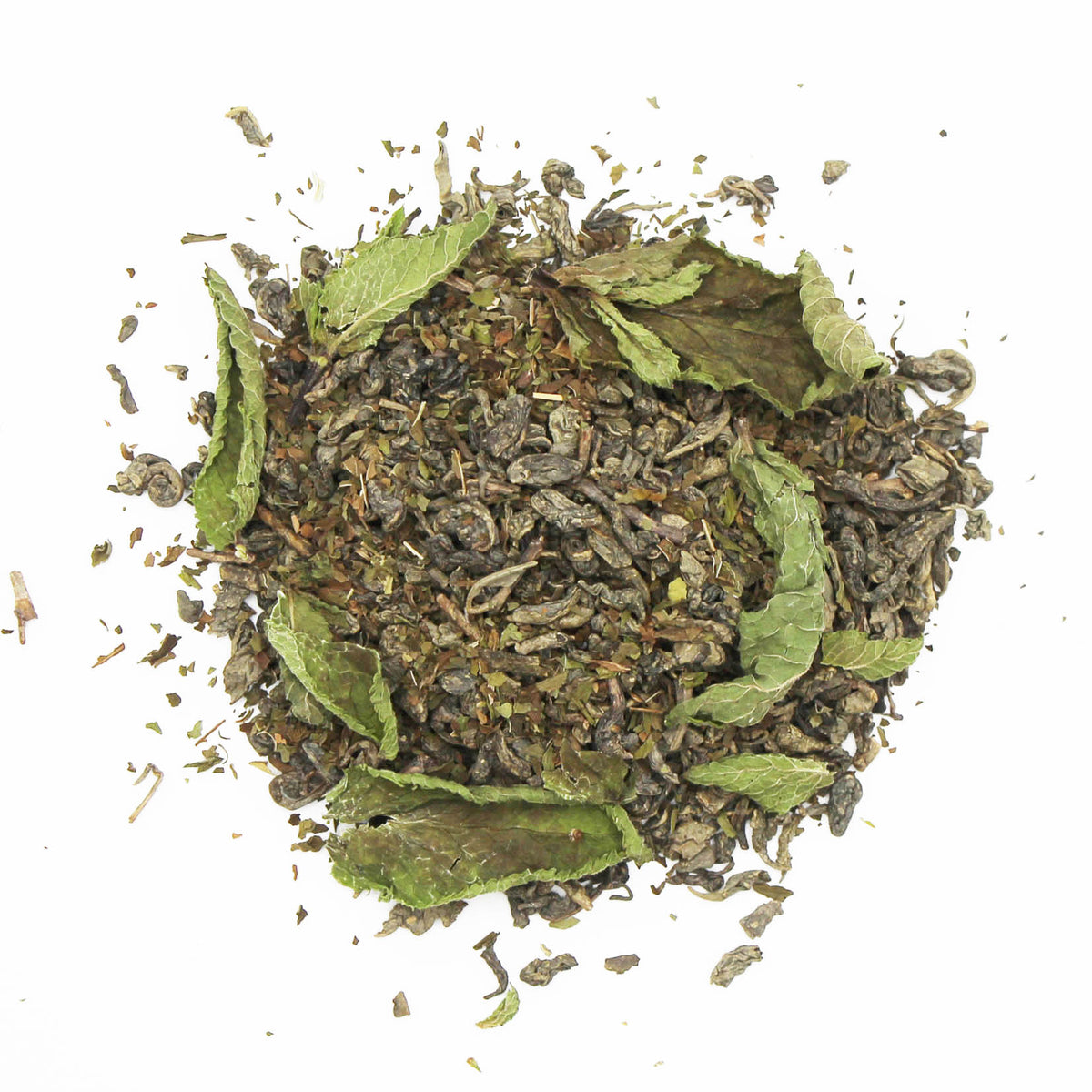 Thé vert à la menthe